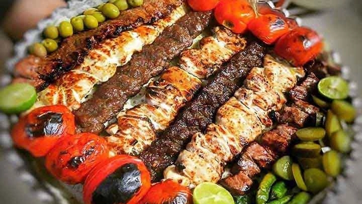 أنواع الكباب الإيراني