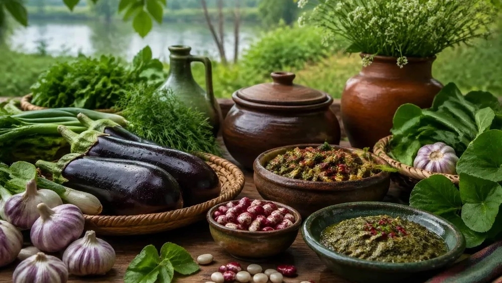 غذاهای سالم و گیاهی در رستوران گیلان غذاهای سالم و گیاهی در رستوران گیلان