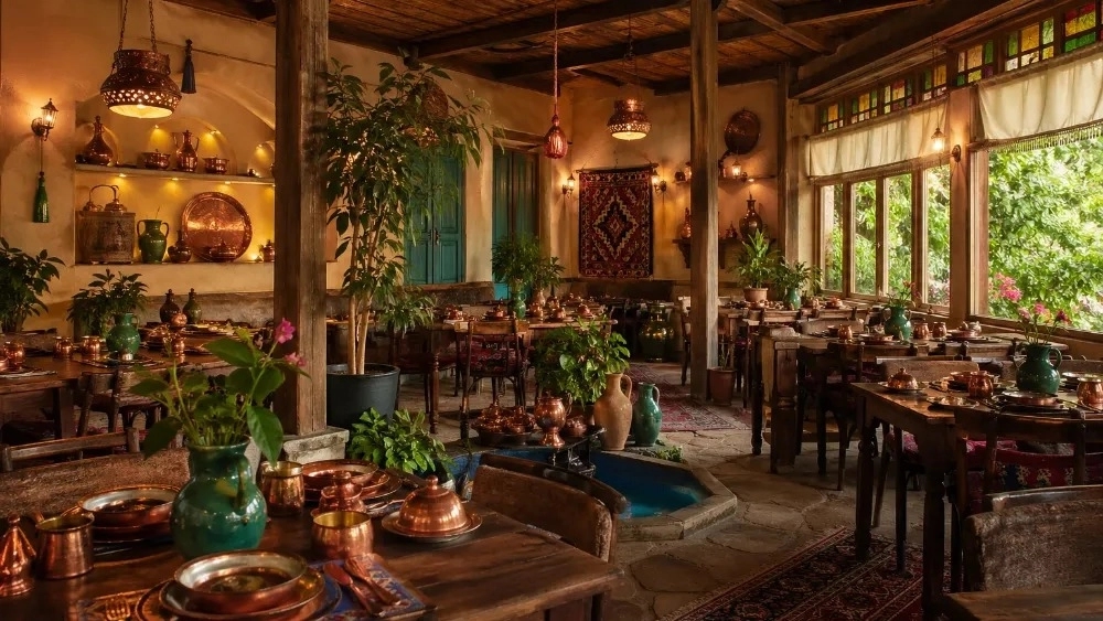 رستوران با فضای شیک و سنتی در رشت رستوران با فضای شیک و سنتی در رشت